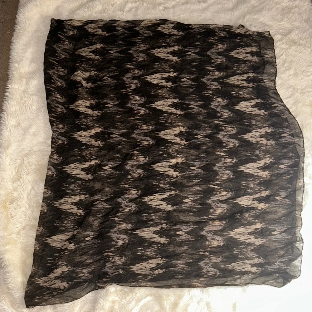 Urban Outfitters  Tan and Brown Scarf